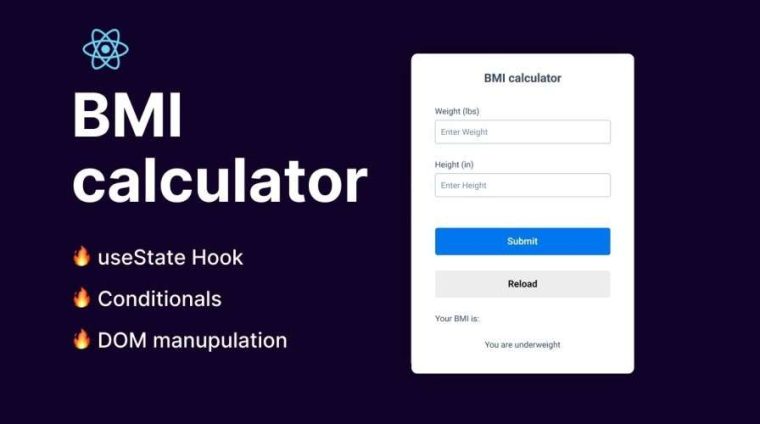BMI CALCULATOR BMI CALCULATOR