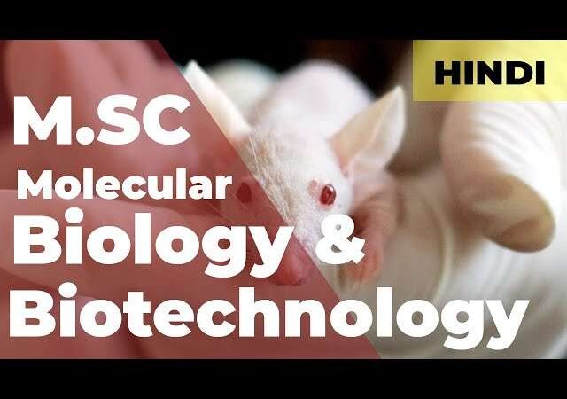 Genetics, Molecular Biology and Biotechnology |  M.SC Lectures